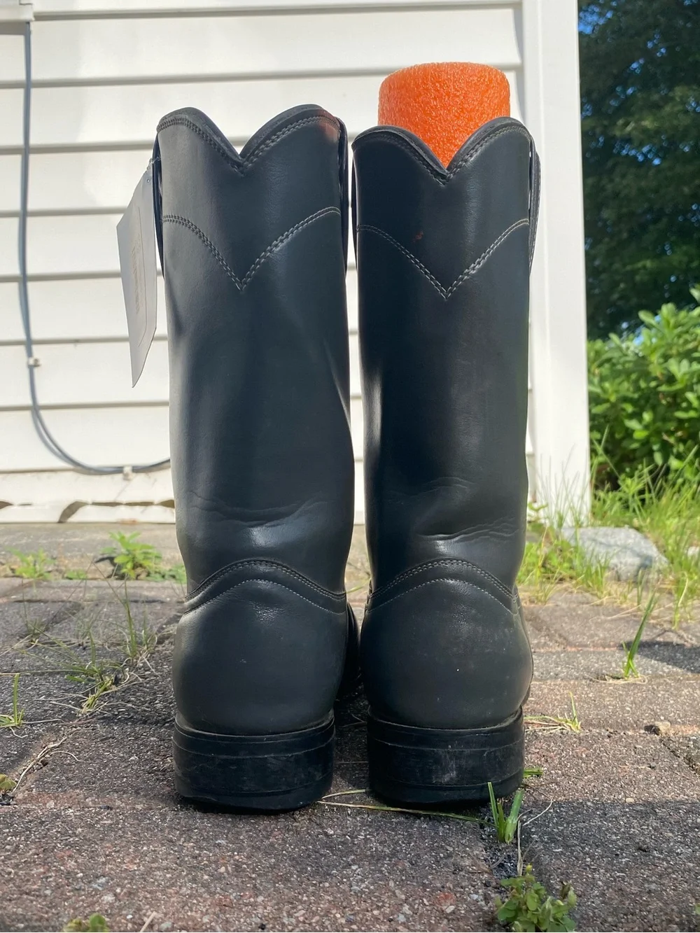 Women’s Dark Grey Diamond J Leather Cowboy Boots